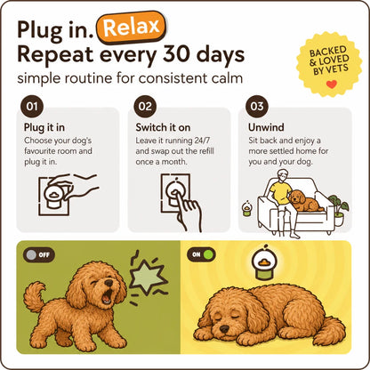 Dog Calming Diffuser Kit